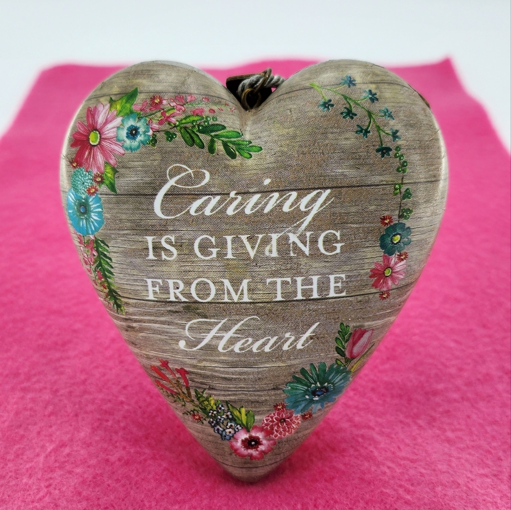 Art Hearts "Caring is Giving" Heart